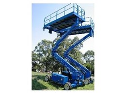 Speed Level auto leveling elevating work platform scissor lifts from Instant Access Sales