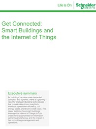 Get Connected: Smart buildings and the Internet of Things