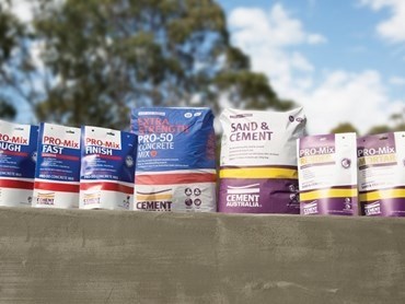 The advantage of Australian made cement and dry mix products