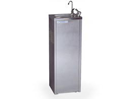 Freestanding water chillers for commercial and public spaces