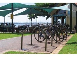 CBR Series Bicycle Parking Rails from Cora Bike Rack
