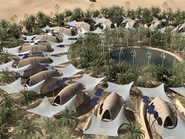 W-LAB’s futuristic biocabins for a post-climate change situation
