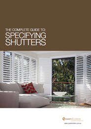 The complete guide to specifying shutters