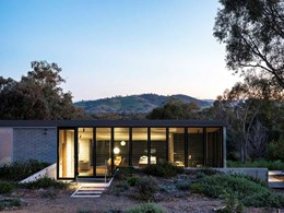 Rural setting inspires design and materials palette of environmentally responsive home 