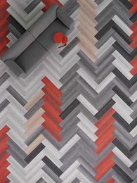 New carpet tile collection by Shaw explores colour in different environments