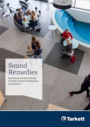 Sound remedies: Specifying acoustic flooring for noise control, performance and comfort
