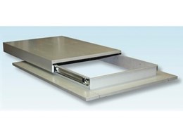 New EziSlider access hatchway system from Skyspan Skylights 