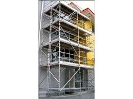 Quick Ally systems scaffold from G.James Access Equipment 