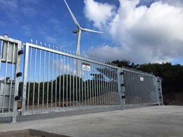 Quarry site installs 5-metre MSG swing gates for access control and more safety