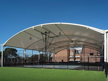 TensoSport Canopy at Knox Grammar MacNeil Sports Facility 