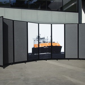 Mobile room dividers that help maximize the use of space