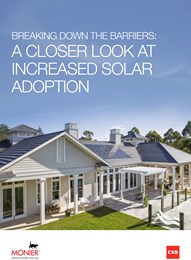 Breaking down the barriers: A closer look at increased solar adoption