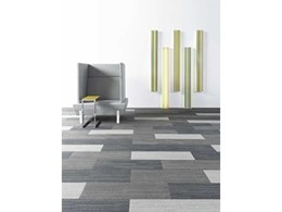 Shaw carpet tile collection encourages experimentation with colours and sizes
