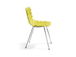 Two new chairs from Chairbiz reflect visual intrigue and retro style