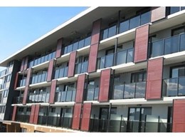 Axi Lume balustrade systems from Axiom Design installed for prestige apartment building in Abbottsford