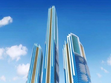 Artist&#39;s impression of the 108-storey &#39;supertower&#39;, set to be the tallest in the Southern Hemisphere.
