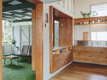 Mafi timber in Chris Hing Fay&rsquo;s Teneriffe home
