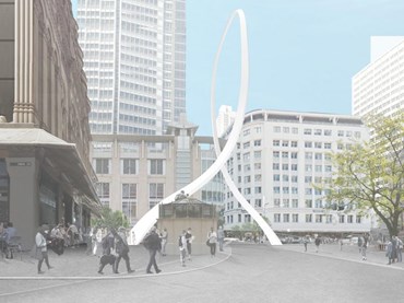 Junya Ishigami&#39;s Cloud Arch sculpture has been approved by the City of Sydney. Image: City Art Sydney
