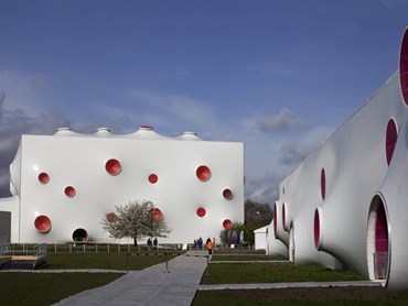 Olympic Shooting Arena at the 2012 London Games by&nbsp;Magma Architecture. Photography by J.L. Diehl&nbsp;
