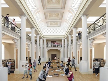Ian Potter Queen&#39;s Hall Reading Room. Image: State Government of Victoria
