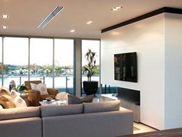 Mirvac Waterfront apartments individually serviced by Daikin ducted VRV split systems 