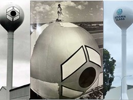 Oceania Glass™ water tower at Dandenong South – standing tall for over 60 years