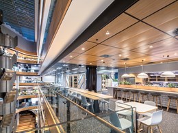 Armstrong Ceilings deliver world-class ceiling design for Darling Park