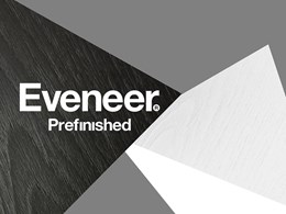 Monochrome sophistication with new Black and White prefinished timber veneers