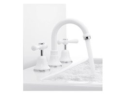 Cascade powder coated tapware available from Faucet Australia