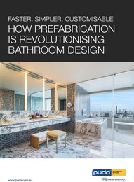 Faster, simpler, customisable: How prefabrication is revolutionising bathroom design
