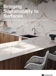 Bringing sustainability to surfaces: Optimising material selection to achieve sustainable outcomes