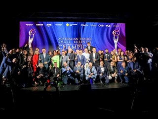 Winners of the 2023 Australian Trades Small Business Champion Awards 