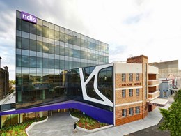 Dynamic glass façade makes $60m NDIS HQ in Geelong greener
