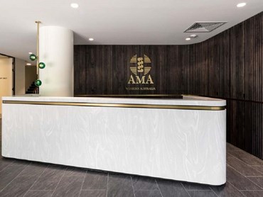 AMA (WA) reception designed by JUO