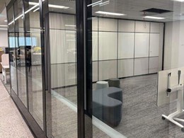 Operable walls preserve acoustic integrity in meeting spaces at Endeavour Energy office
