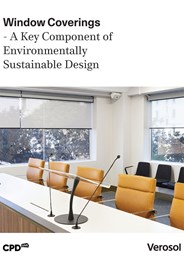 Window coverings: A key component of environmentally sustainable design