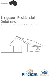 Kingspan Residential Solutions: Insulation solutions for new builds and renovations