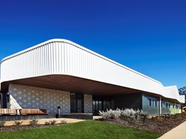 Shape shifter: Group GSA use colour and geometry to link spaces and brighten faces at Numurkah hospital