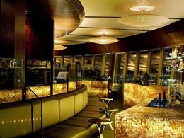 Custom lighting design at 360 restaurant in Sydney