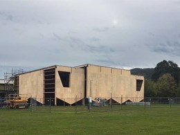 Ecoply strengthens timber frame walls at new Myrtleford stadium