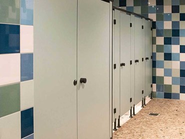 ASI Group delivered Avant Garde and Classic cubicles for the theme park's washrooms