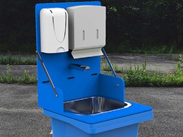 Enware’s new portable handwashing station encouraging better hygiene