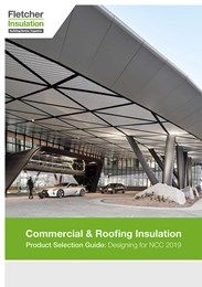 Product selection guide for commercial & roofing insulation