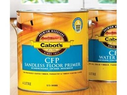 CFP sandless flooring systems from Cabot's