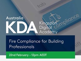 Free webinar on ‘Fire Compliance for Building Professionals’