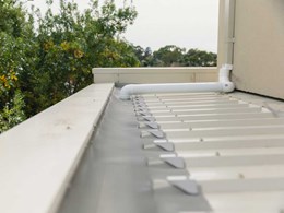 Case study: Gutter guard solution supports rainwater harvesting at Aquarevo Estate 