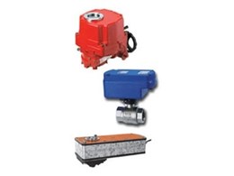 Quarter turn electric actuators available from All Valve Industries
