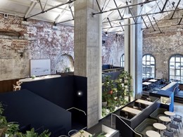 Polytec’s Black Chromaboard panels reinforce intimate vibe at popular Melbourne restaurant
