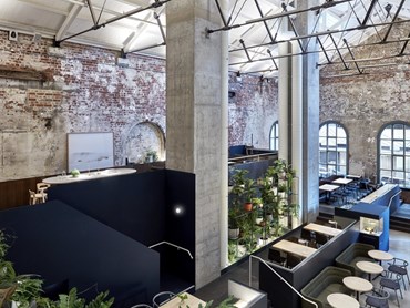 The reimagined former power station is today an all-day hospitality destination in Melbourne&rsquo;s CBD
