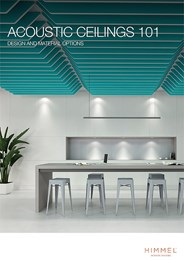 Acoustic ceilings 101: Design and material options